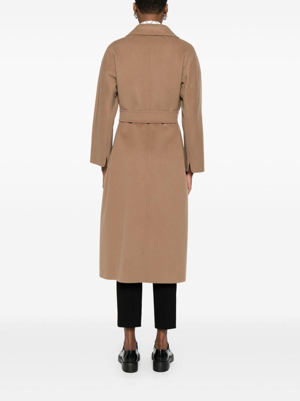 Wool broadcloth midi coat 2529016081 ESTURIA045 MAX MARA S