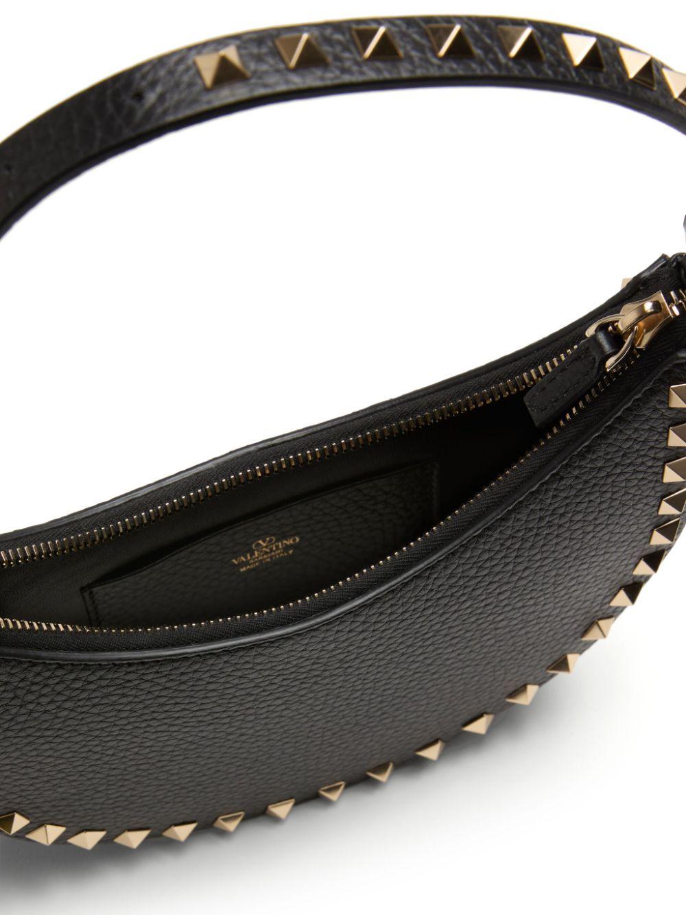 Mini Rockstud Hobo bag<BR/><BR/><BR/> 6W2P0AI7VSH 0NO VALENTINO GARAVANI