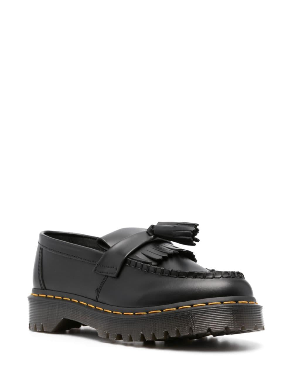 Adrian Bex leather loafers<BR/><BR/><BR/> 26957001 BLACK SMOOTH DR. MARTENS