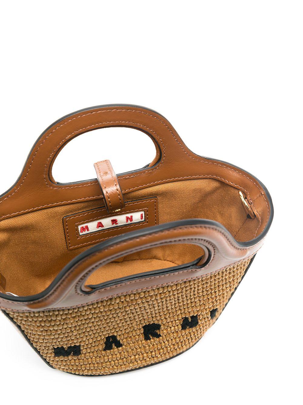 Tropicalia logo-embroidered tote bag<BR/><BR/><BR/> BMMP0067Q0 P386000M50 MARNI