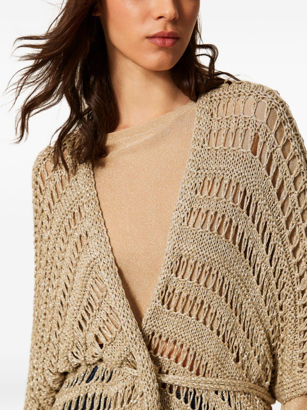Crochet knit poncho 261TA4340 S2146713161 TWINSET