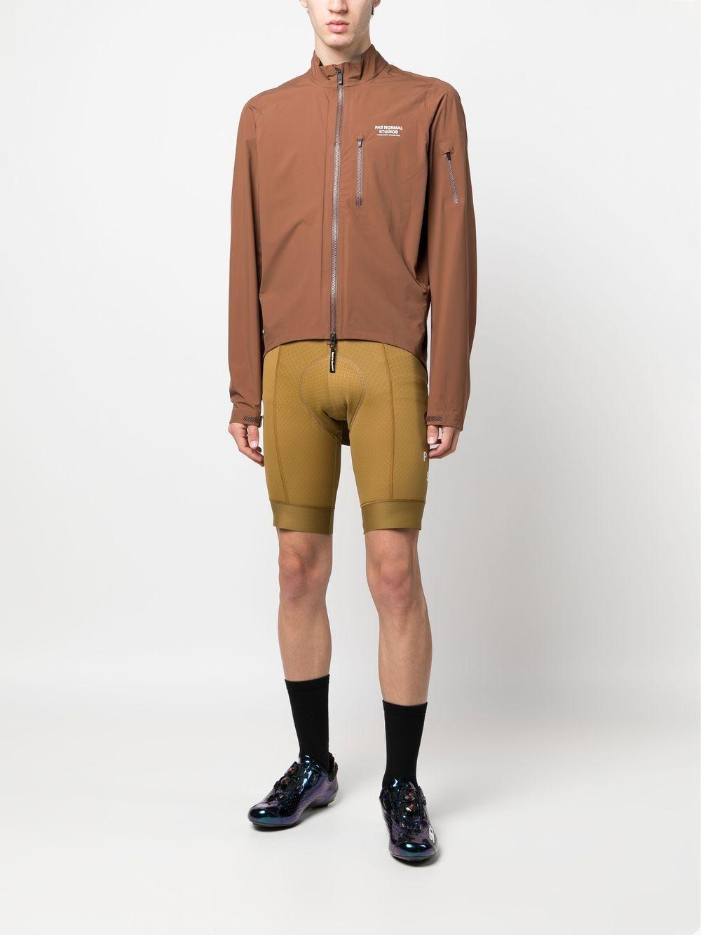 Front logo cycling jacket MO1127G HAZEL PAS NORMAL STUDIOS