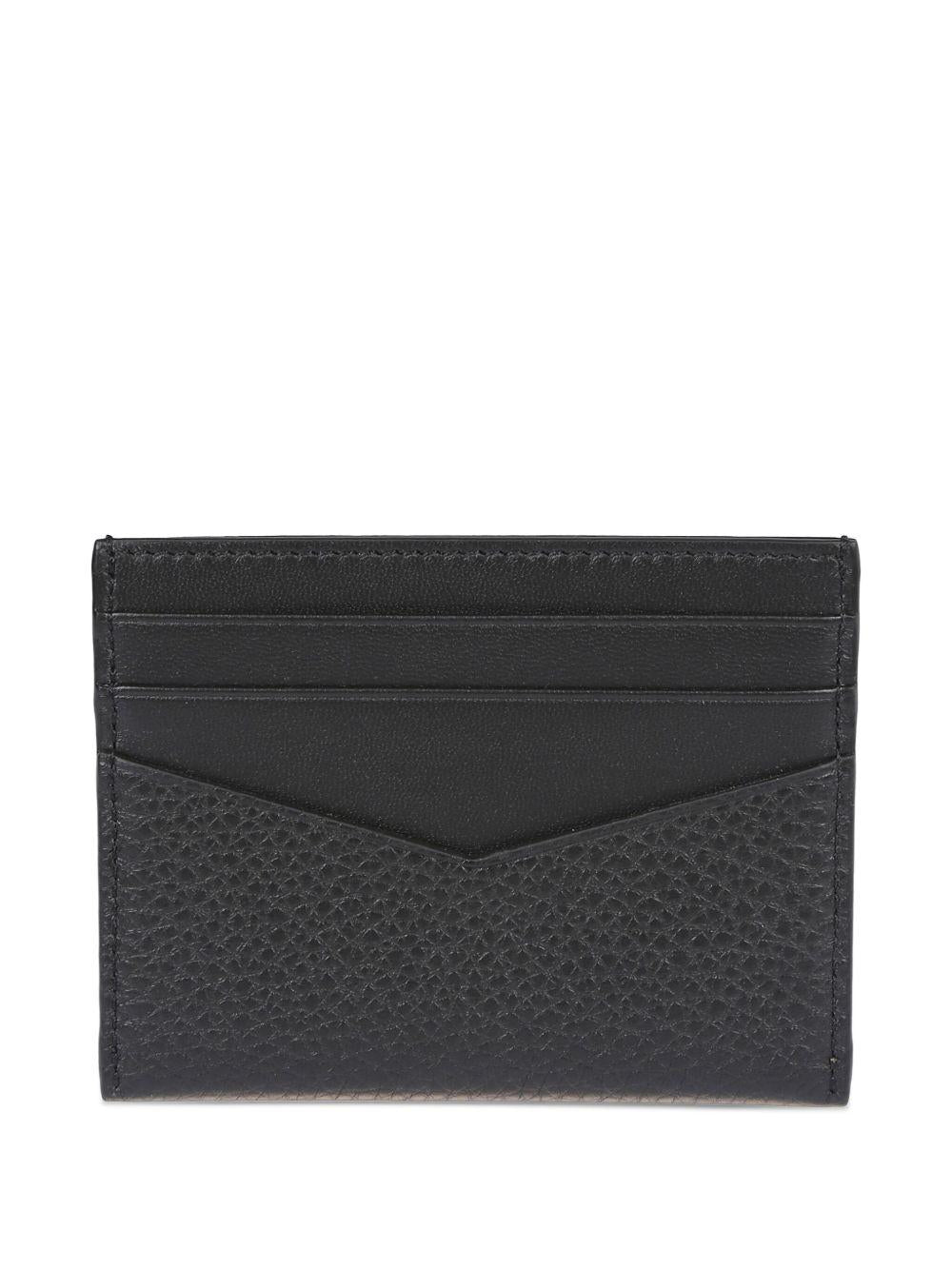 Card holder in grained leather BK6099K213 001 GIVENCHY