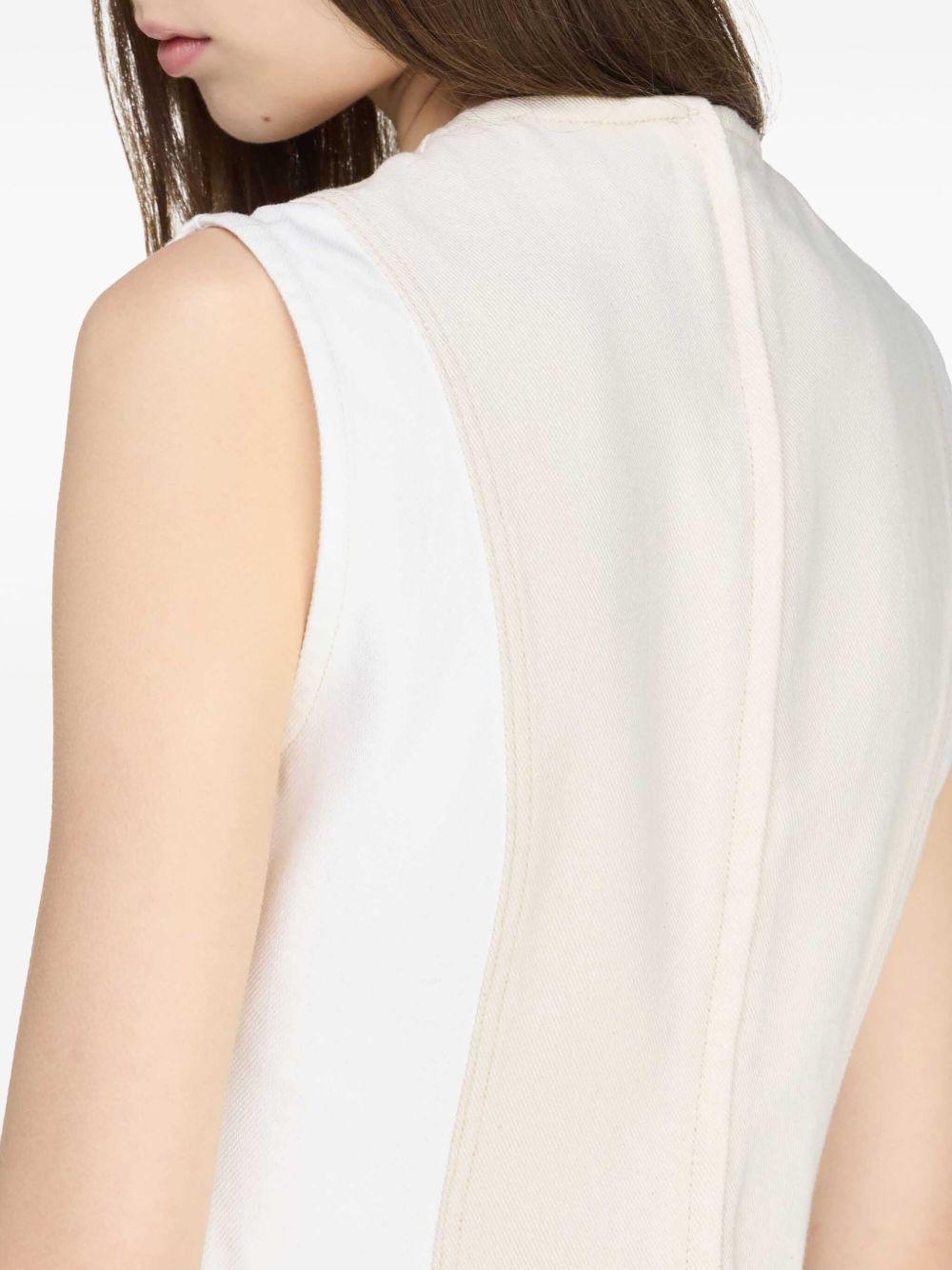 Denim twill mini dress<BR/><BR/> DD0011 PG1772171 JW ANDERSON