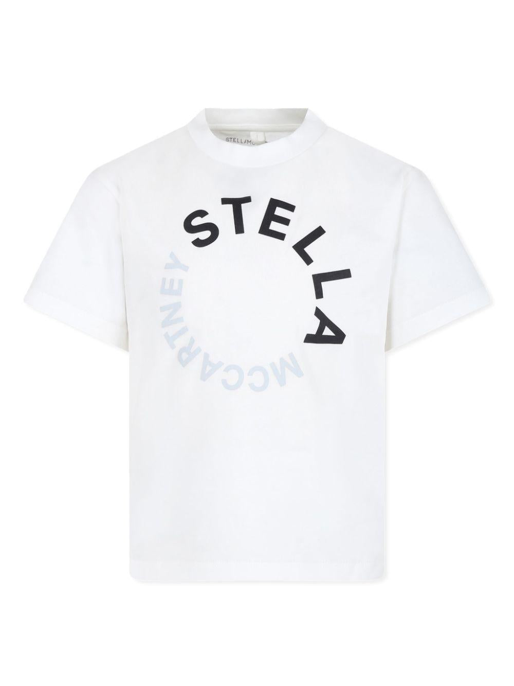 Logo T-shirt TV8P61 Z0434101 STELLA McCARTNEY KIDS