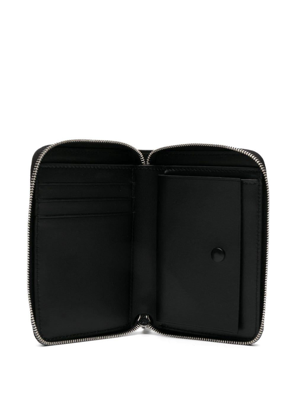 Four-stitch faux-leather cardholder<BR/><BR/><BR/> J25UI0003 P5995001 JIL SANDER