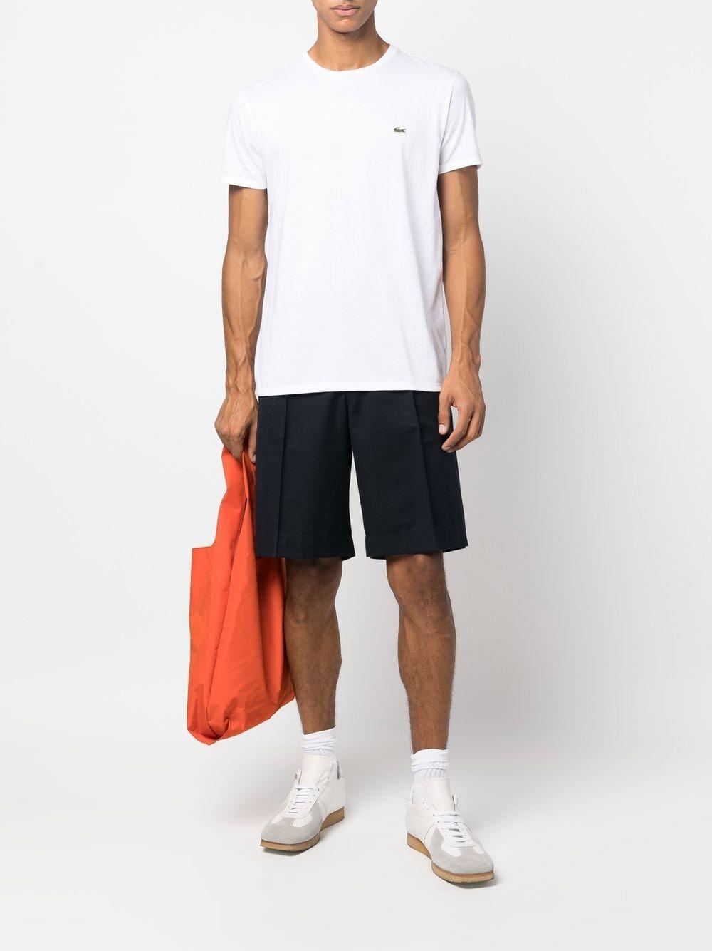 logo-patch cotton T-shirt TH6709 001 LACOSTE