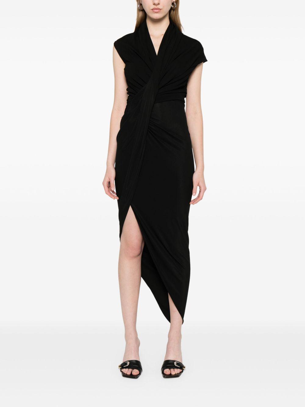 Draped Dress 831200 TRV231000 BALENCIAGA