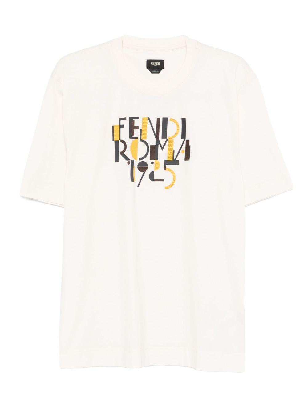 cotton T-shirt FY0936 AVOHF1J7C FENDI