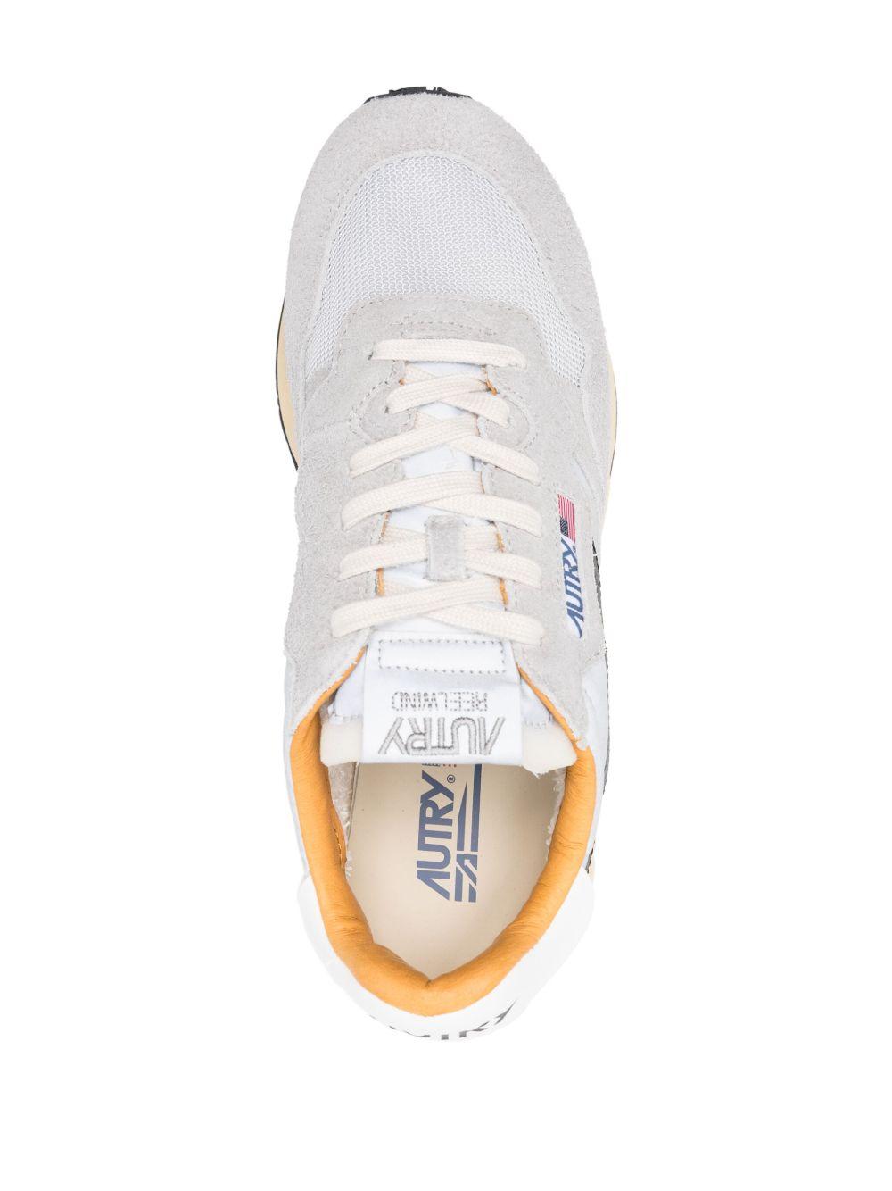 REELWIND LOW SNEAKERS WWLM RL04SAND/SILVER AUTRY