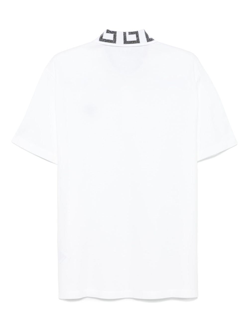 Greca polo shirt<BR/><BR/><BR/> A87402 1A061992WV40 VERSACE