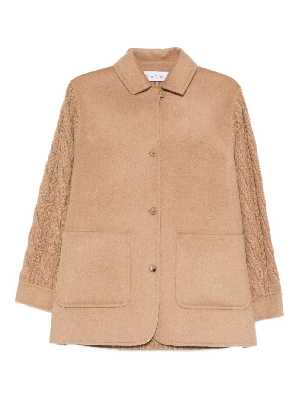 Camel yarn overshirt 2521316012 TACCO001 MAX MARA