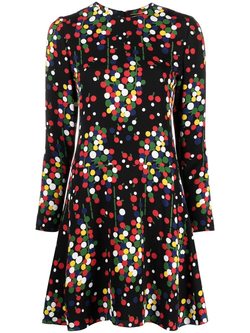 Multicolour silk long-sleeve 667489Y5D23 1872 SAINT LAURENT
