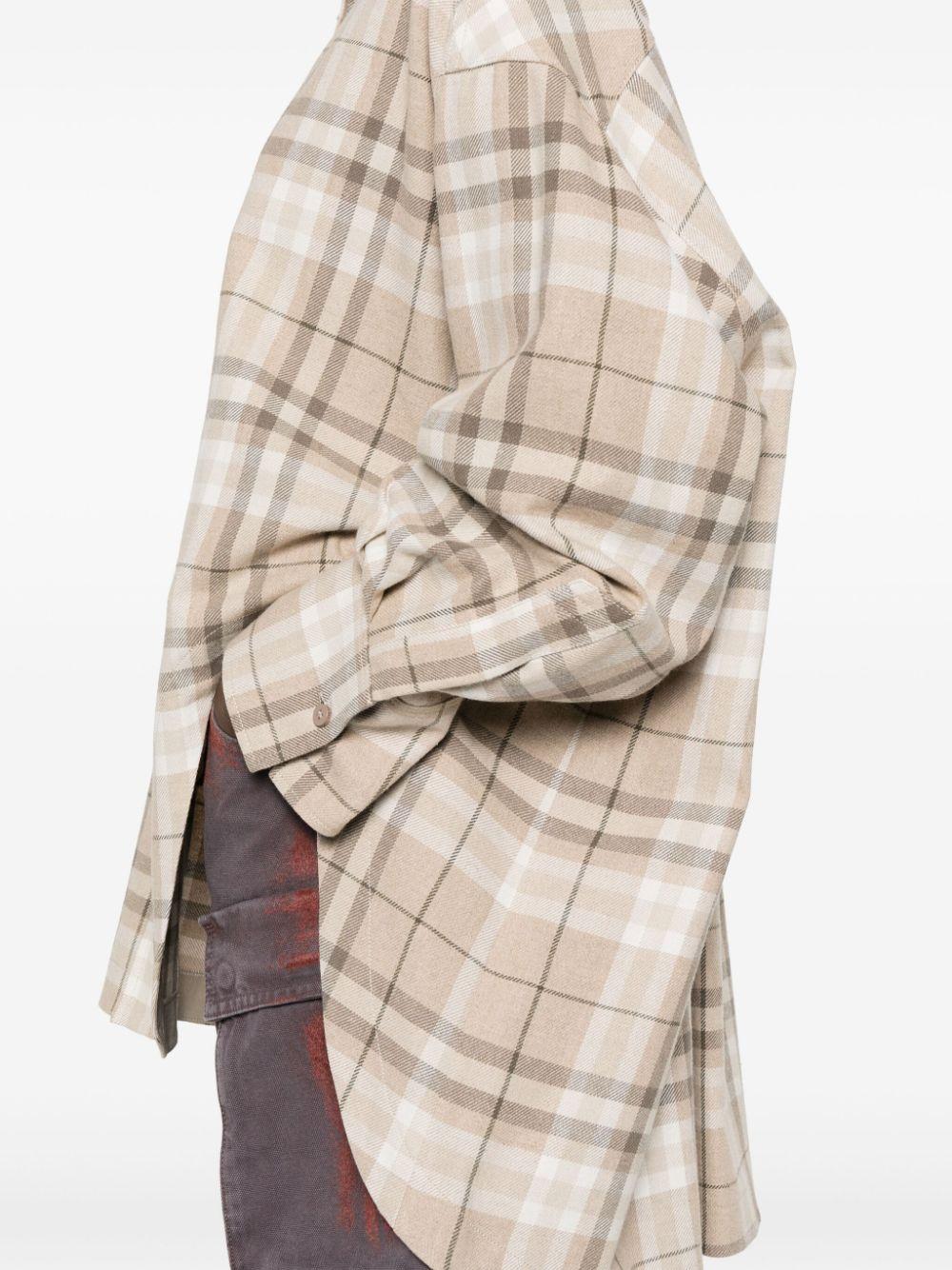Asymertic shirt 250WCH00004 CC050AA198 THE ATTICO