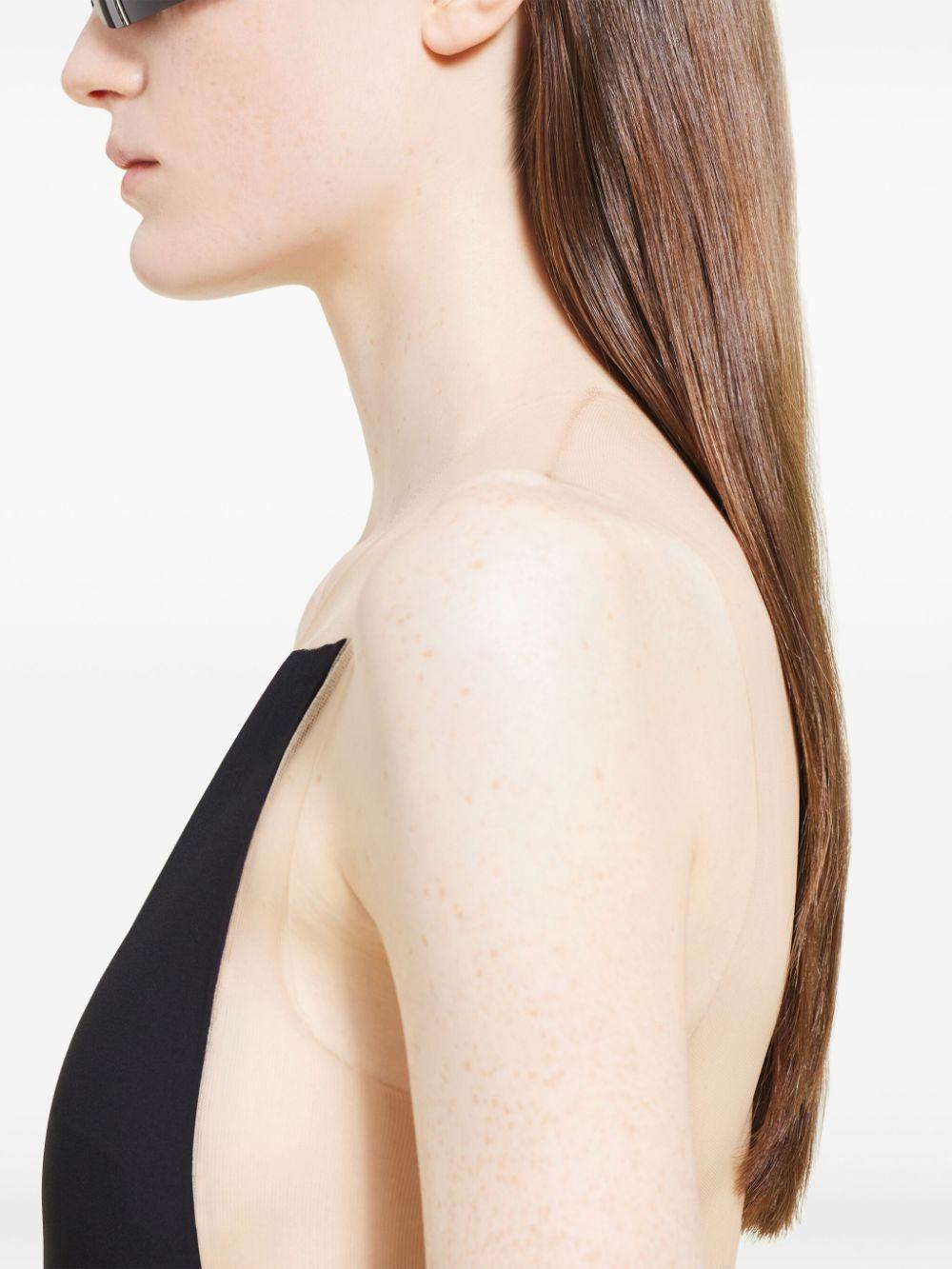 Illusion bodysuit<BR/><BR/> 424JBD112PL0159 B099 COURRÈGES