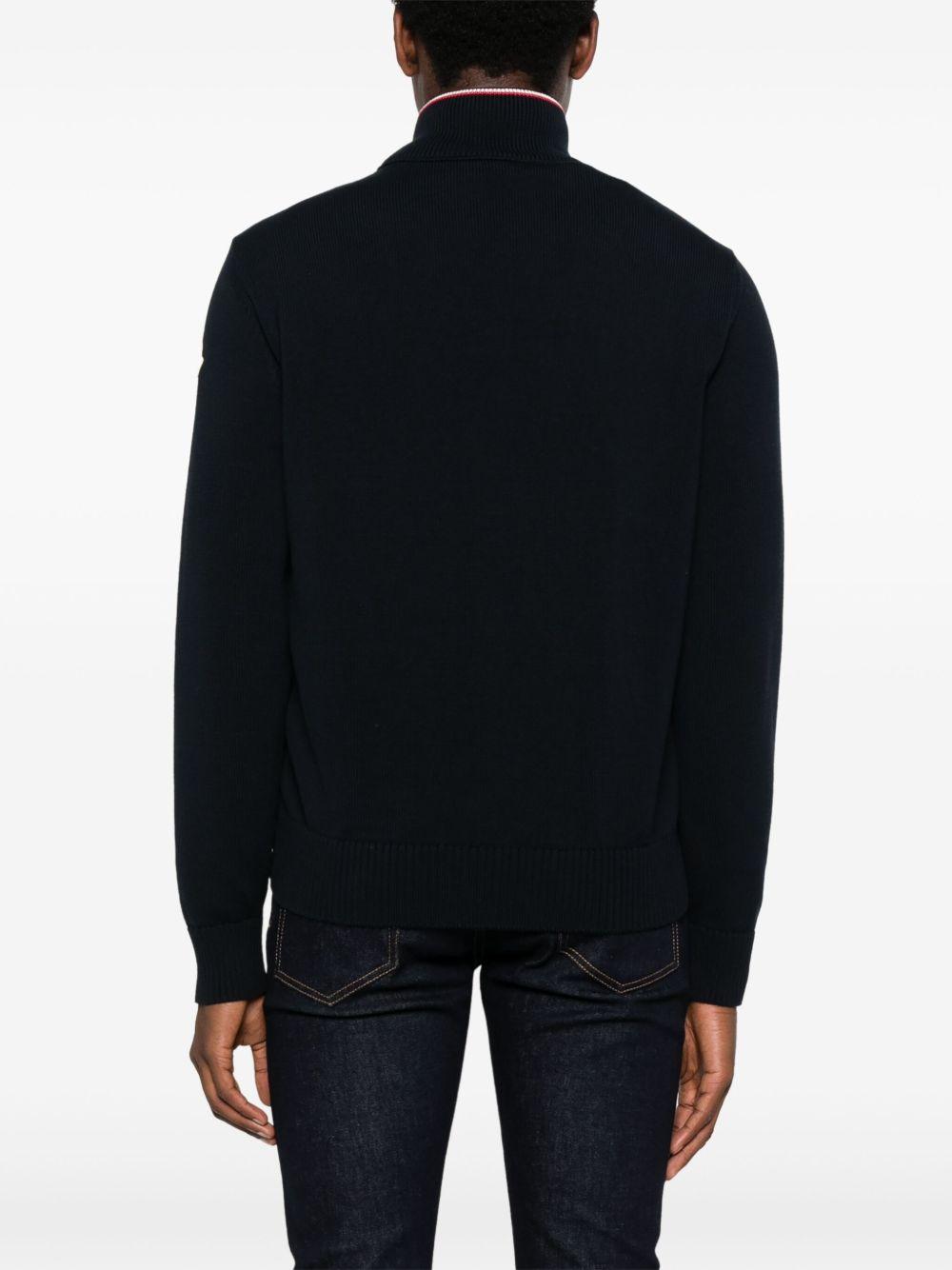 Padded Zip-Up Cotton Cardigan K20919B00003 M1367776 MONCLER