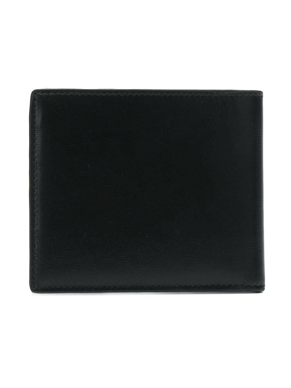 Portafoglio Est/West Monogram in pelle nera 4532760SX0E 1000 SAINT LAURENT
