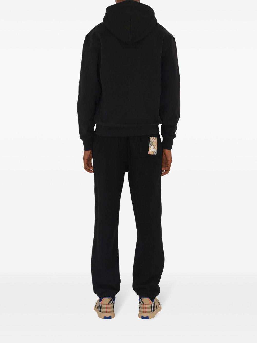Check-label hoodie<BR/><BR/><BR/> 8102276 A1189 BURBERRY
