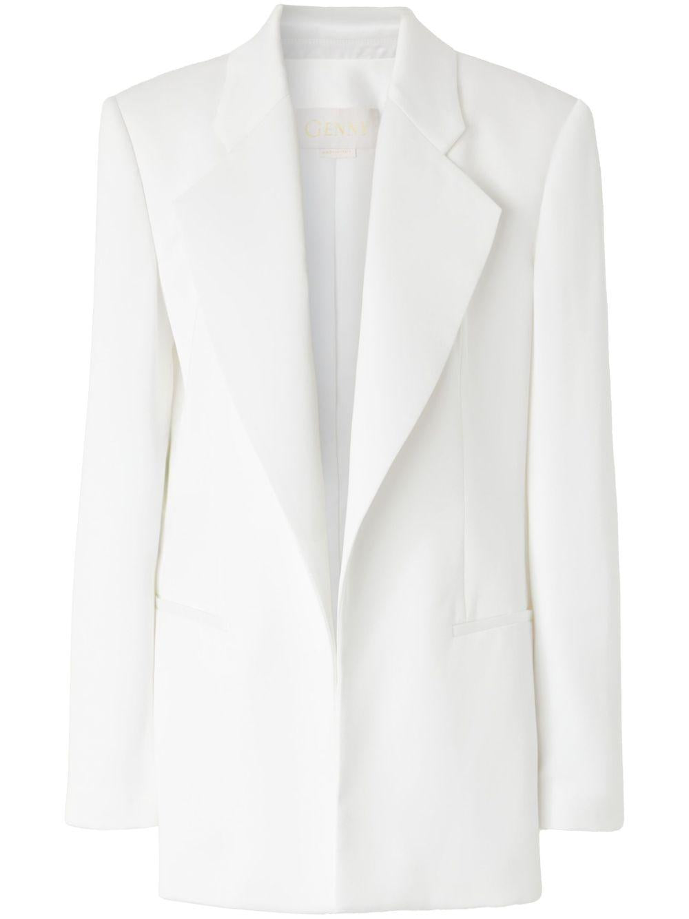 Notch lapels blazer<BR/><BR/> 78AJQ572 N0071003 GENNY