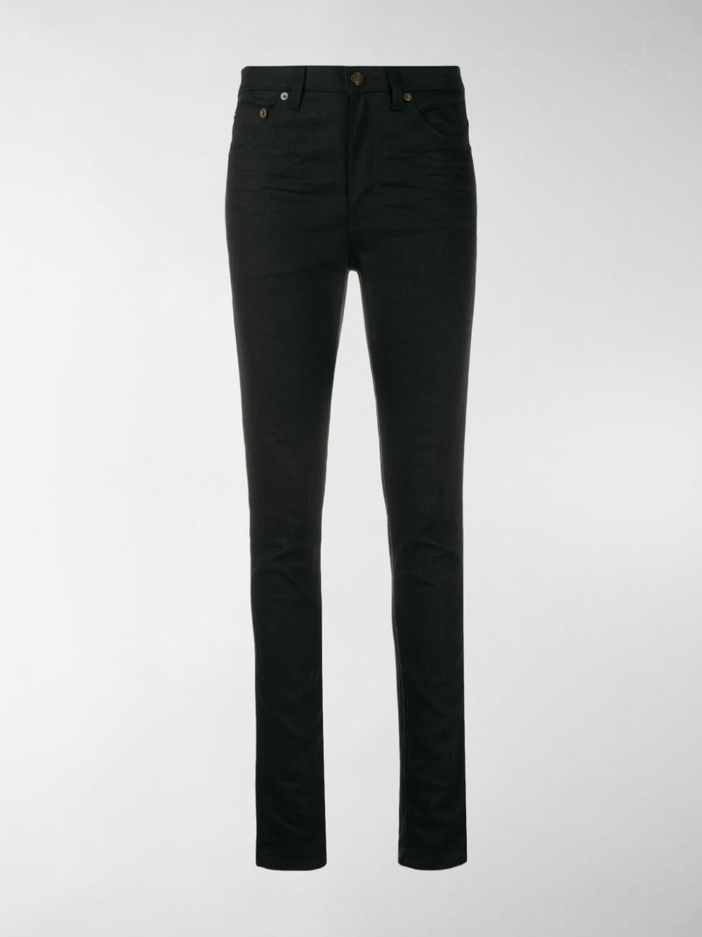 Stretch mid-rise skinny jeans 527379YO500 1080 SAINT LAURENT