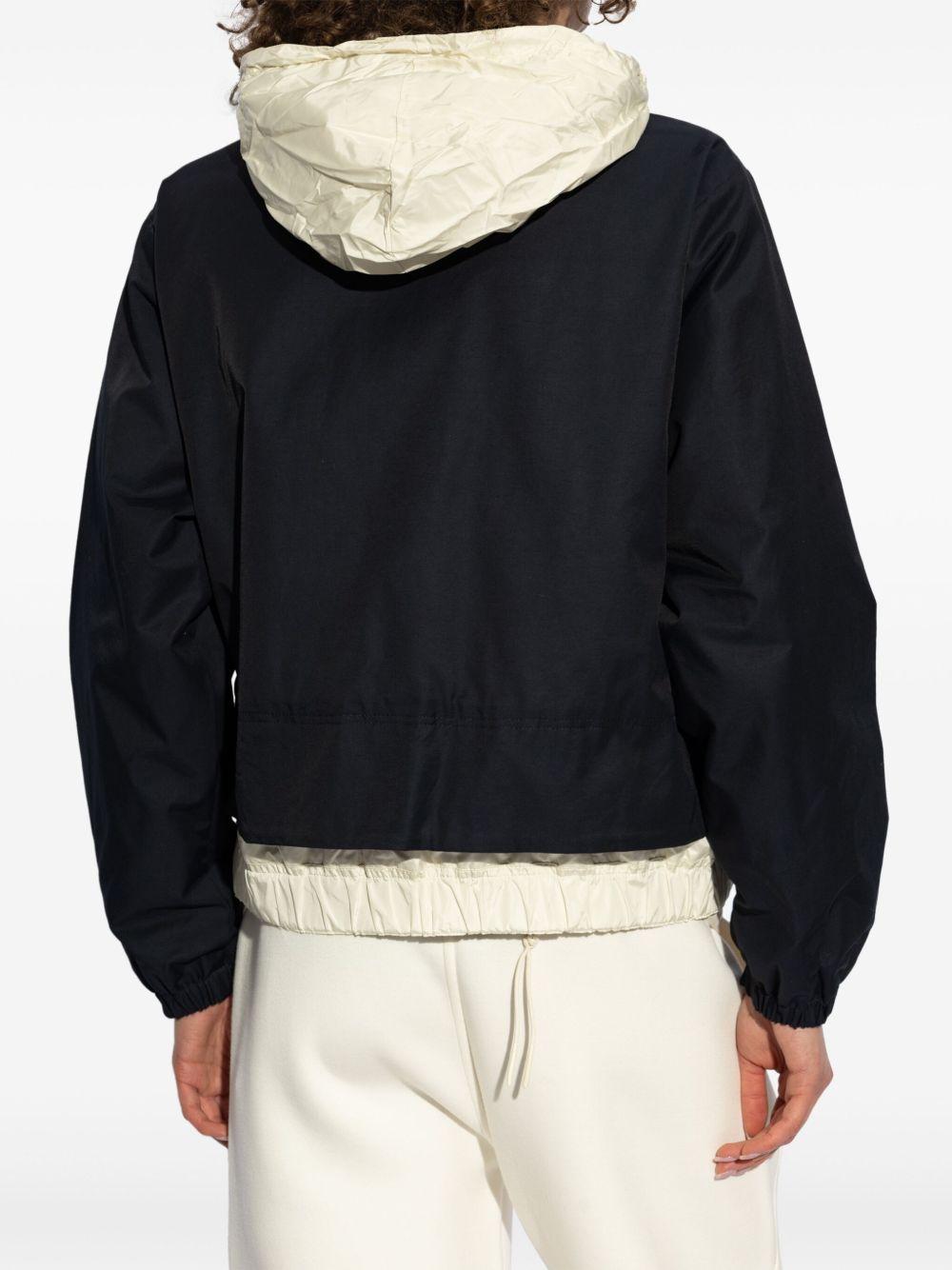 Janze hooded twill short down jacket K10931A00009 5986I742 MONCLER