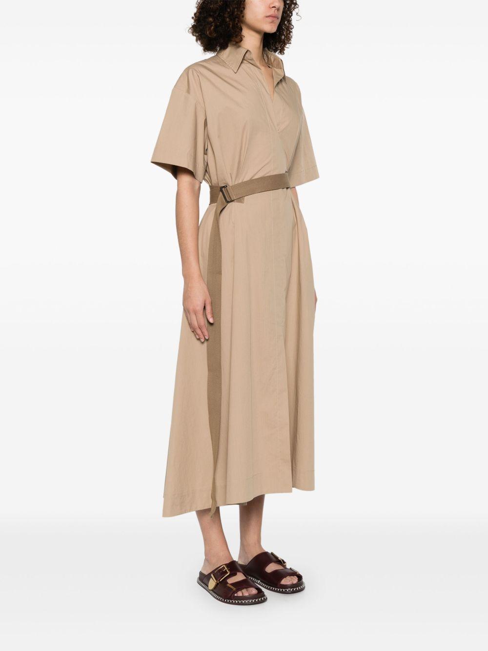 Poplin midi dress<BR/><BR/><BR/> M0H93A5306 C2871 BRUNELLO CUCINELLI