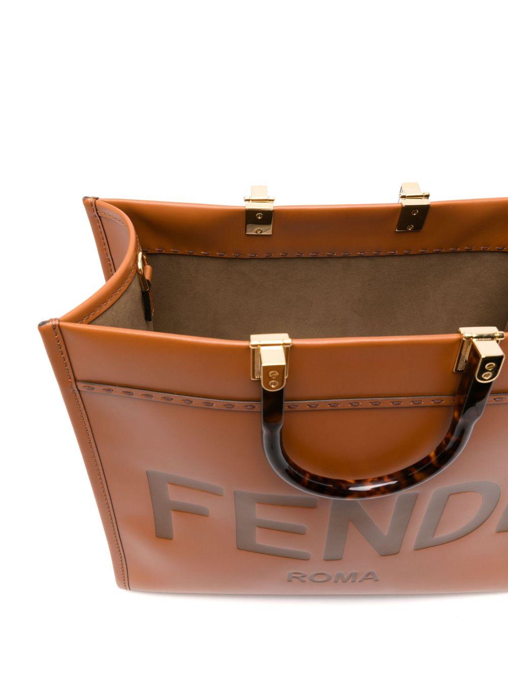 Sunshine logo-debossed tote 8BH386 ABVLF0PWZ FENDI
