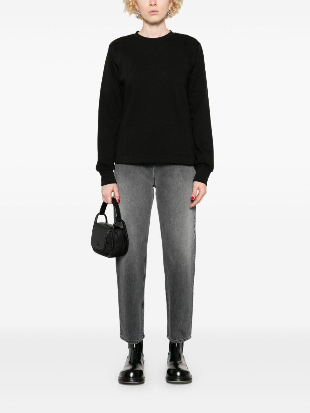 Logo-embossed sweatshirt<BR/><BR/><BR/> 8G00025 899RB999 MONCLER