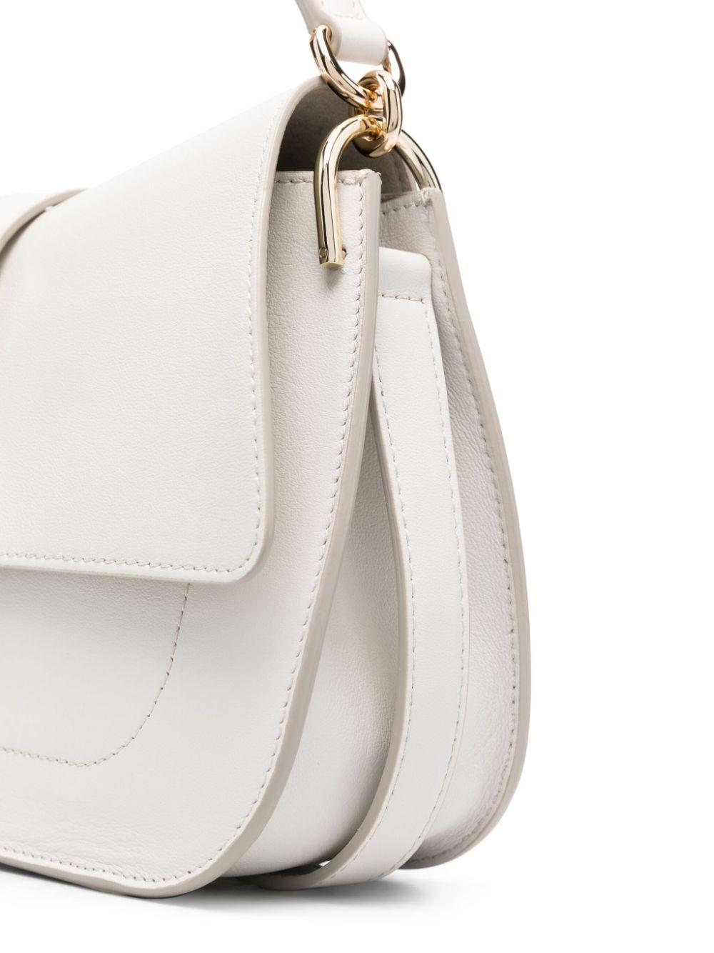 Logo-buckle leather shoulder bag<BR/><BR/><BR/> WB00996 BX20451704S FURLA