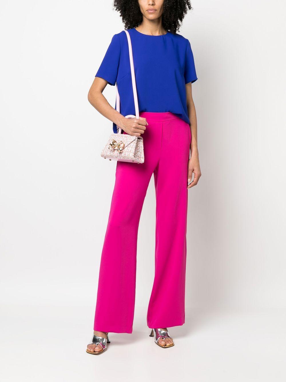 Short-sleeved cady blouse D312430 PANTY083 P.A.R.O.S.H.