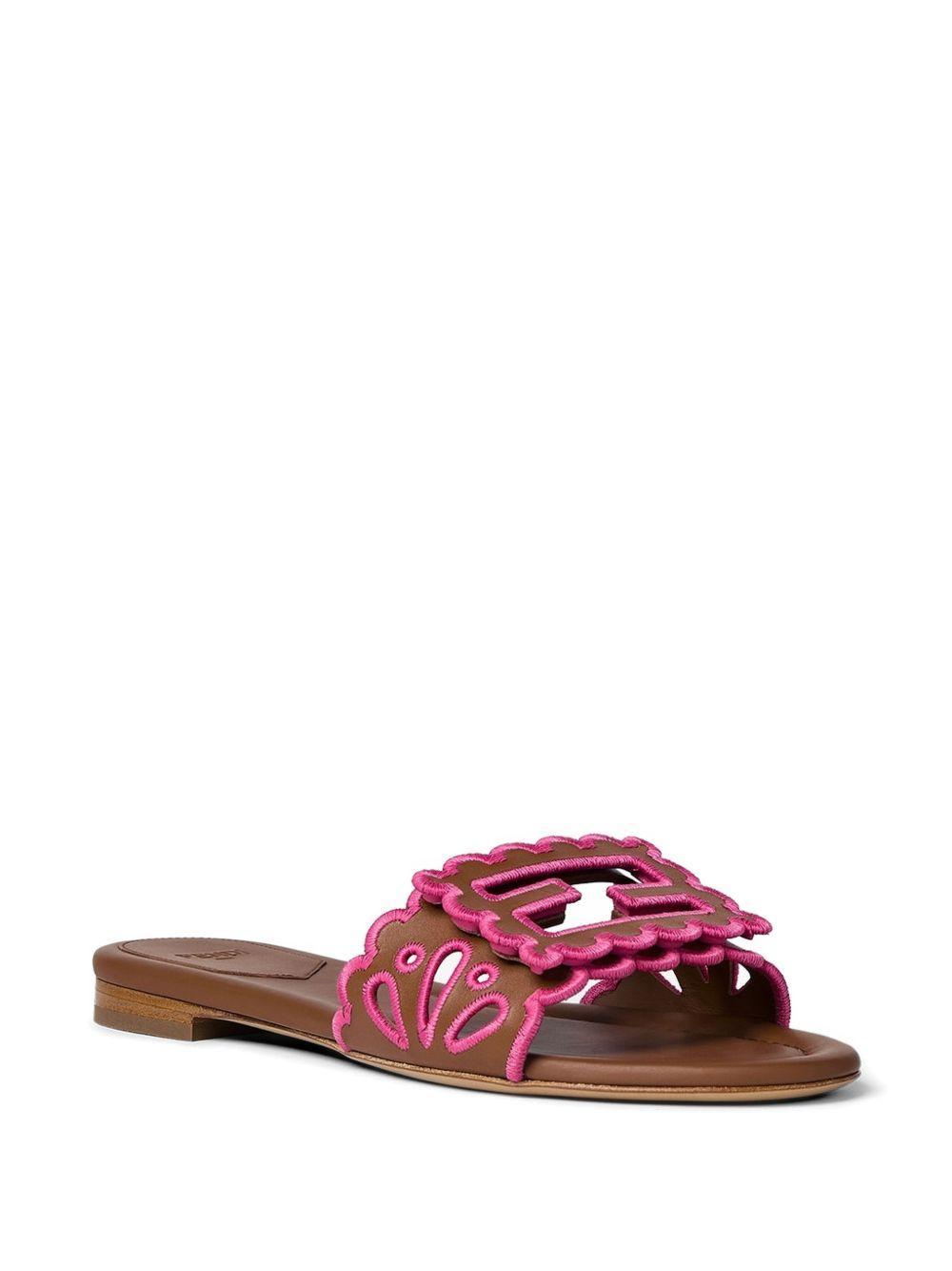 Baguette nappa leather slides 8R8979 AWLAF1VP2 FENDI