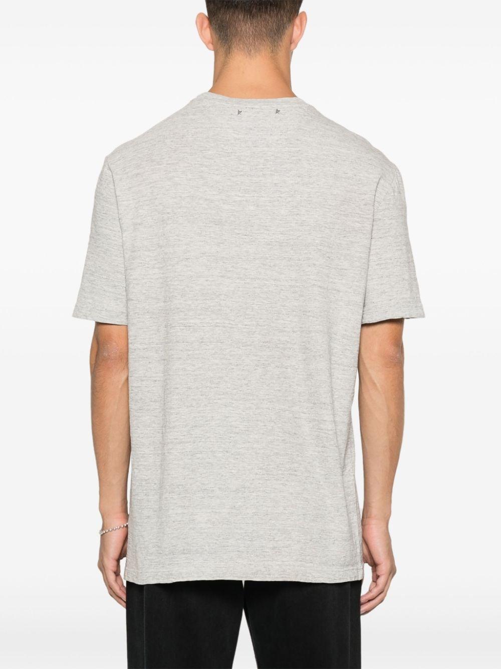 Logo-print cotton T-shirt<BR/><BR/><BR/> GMP01220 P00164360276 GOLDEN GOOSE