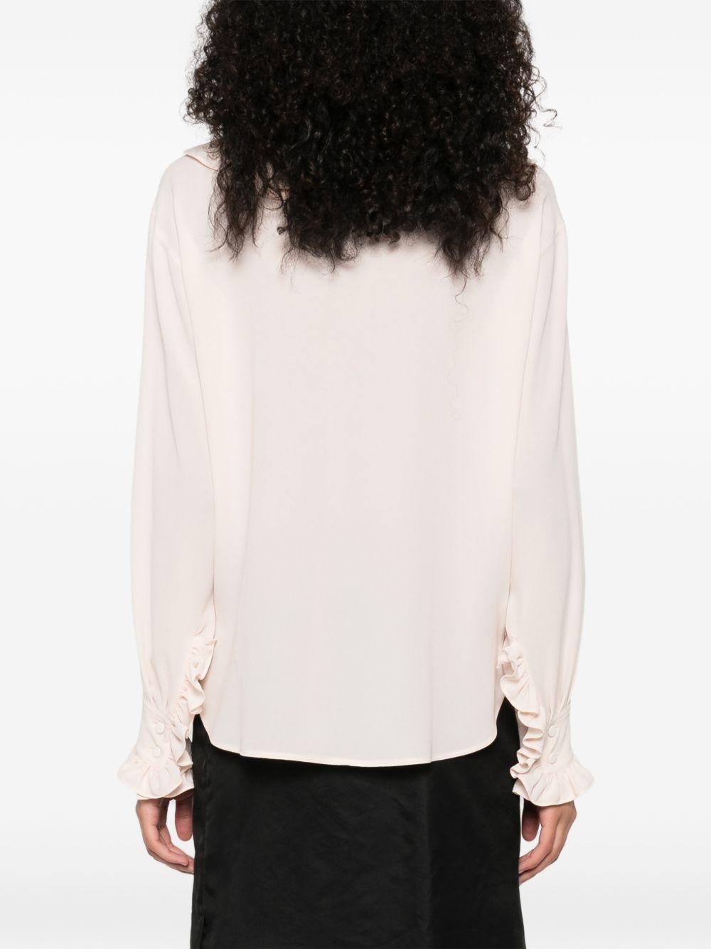 ruffled shirt 833772 QBAAF9900 ALEXANDER MCQUEEN