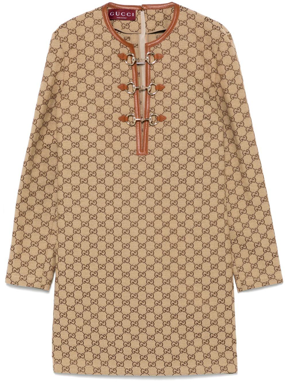GG canvas dress with Horsebit 820404 Z8BZA2190 GUCCI