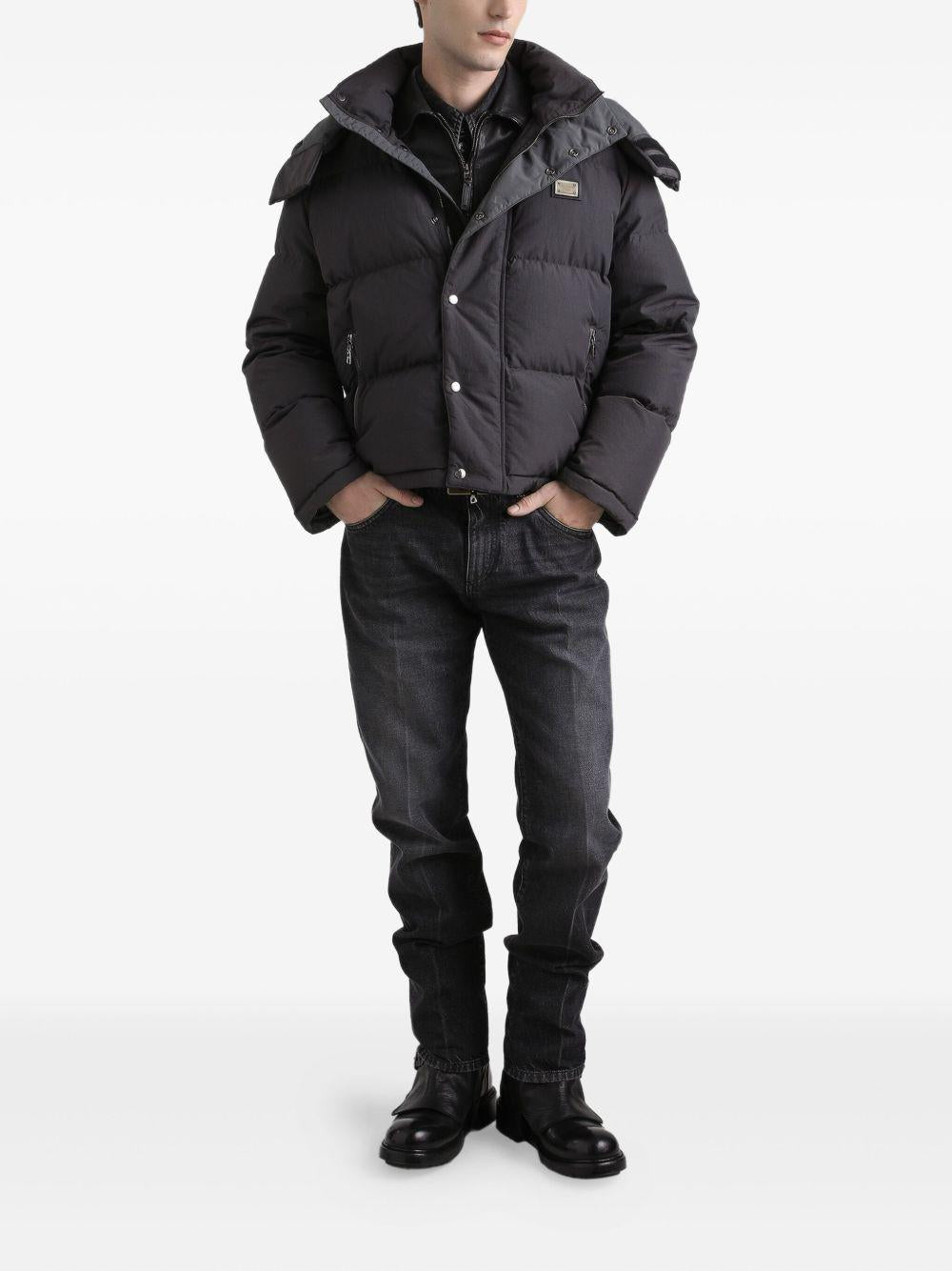 Padded and quilted jacket G9BRFT FUS28N0636 DOLCE & GABBANA