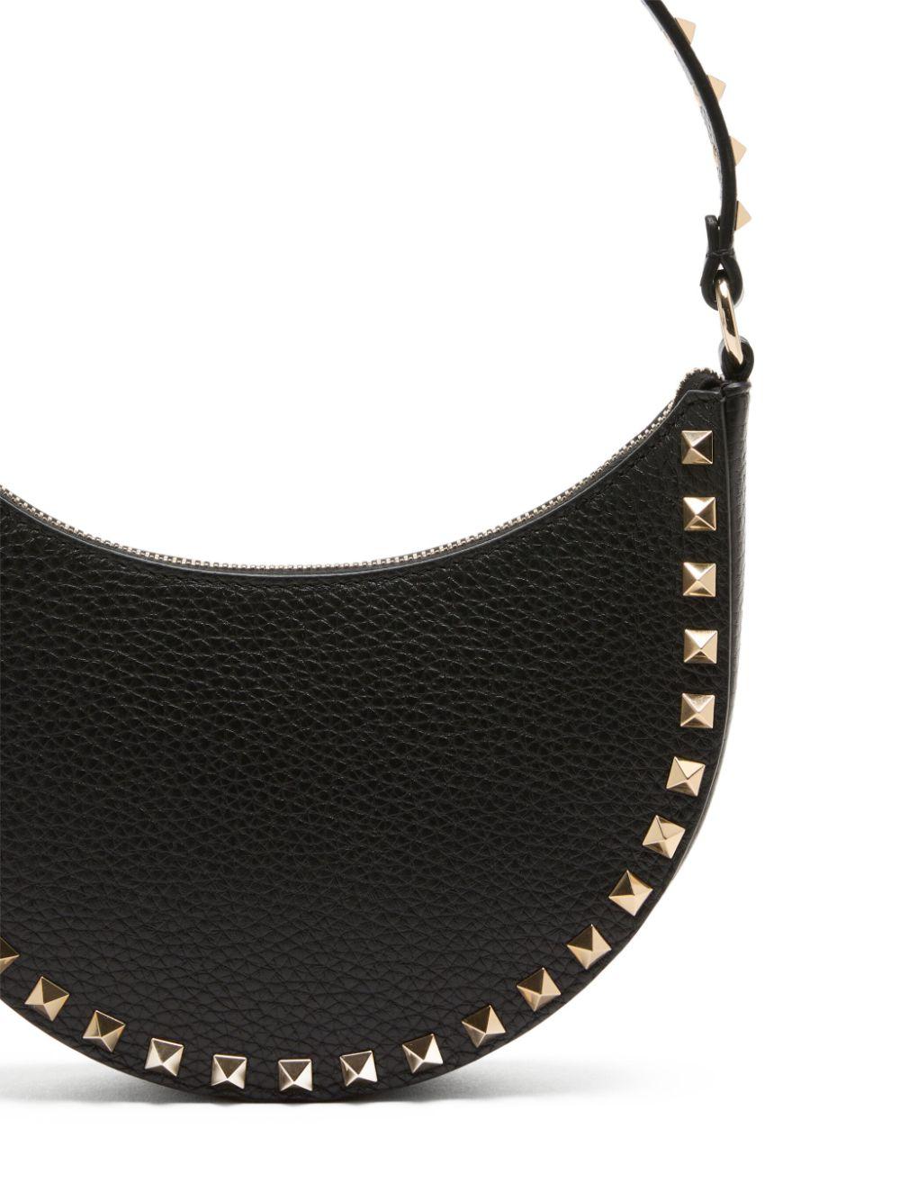 Mini Rockstud Hobo bag<BR/><BR/><BR/> 6W2P0AI7VSH 0NO VALENTINO GARAVANI