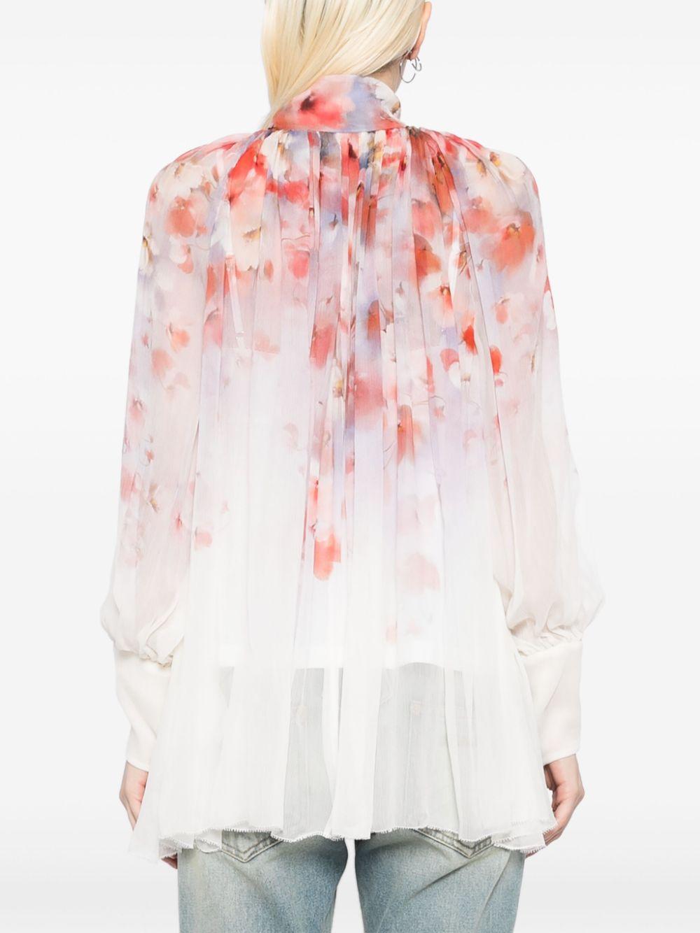 Crush smock blouse<BR/><BR/><BR/> 5768TR251 SCAFLO ZIMMERMANN
