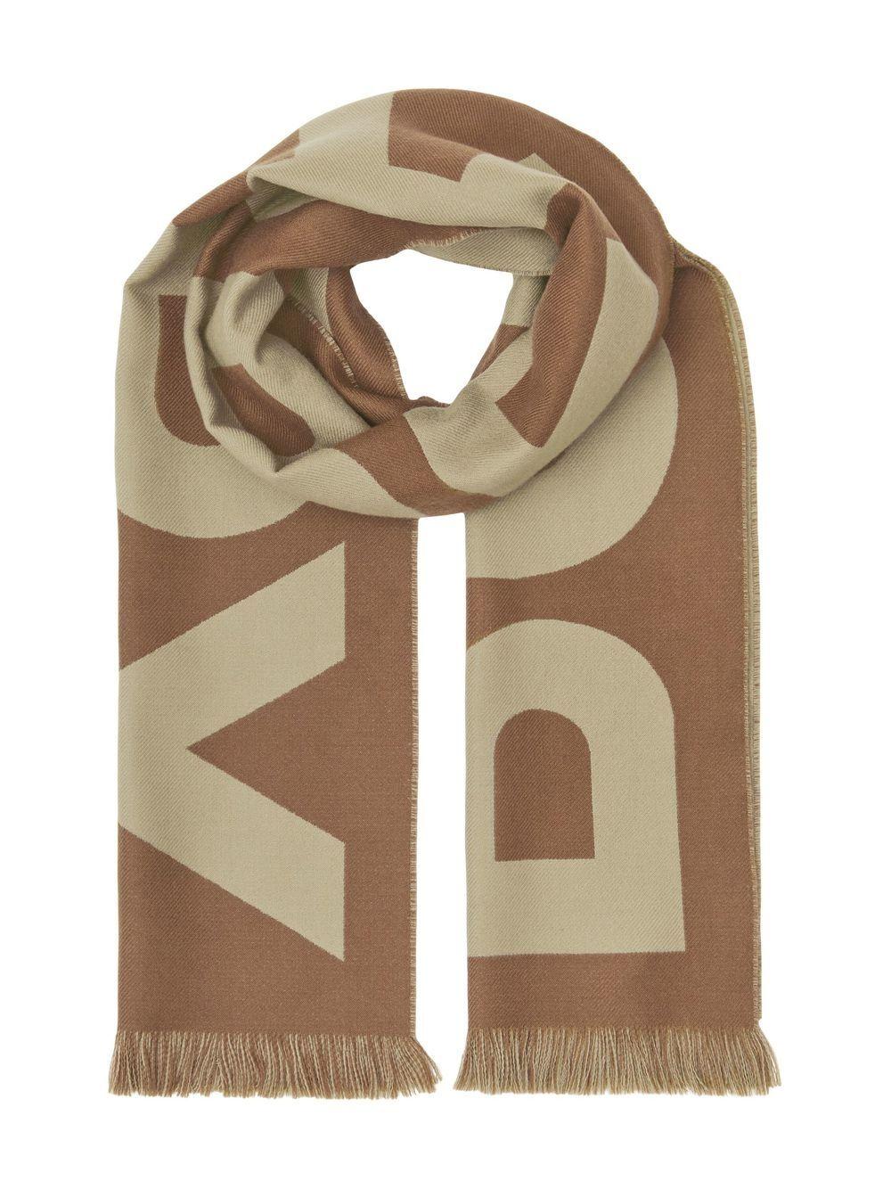 Logo wool jacquard scarf<BR/><BR/><BR/> 8057148 A8773 BURBERRY