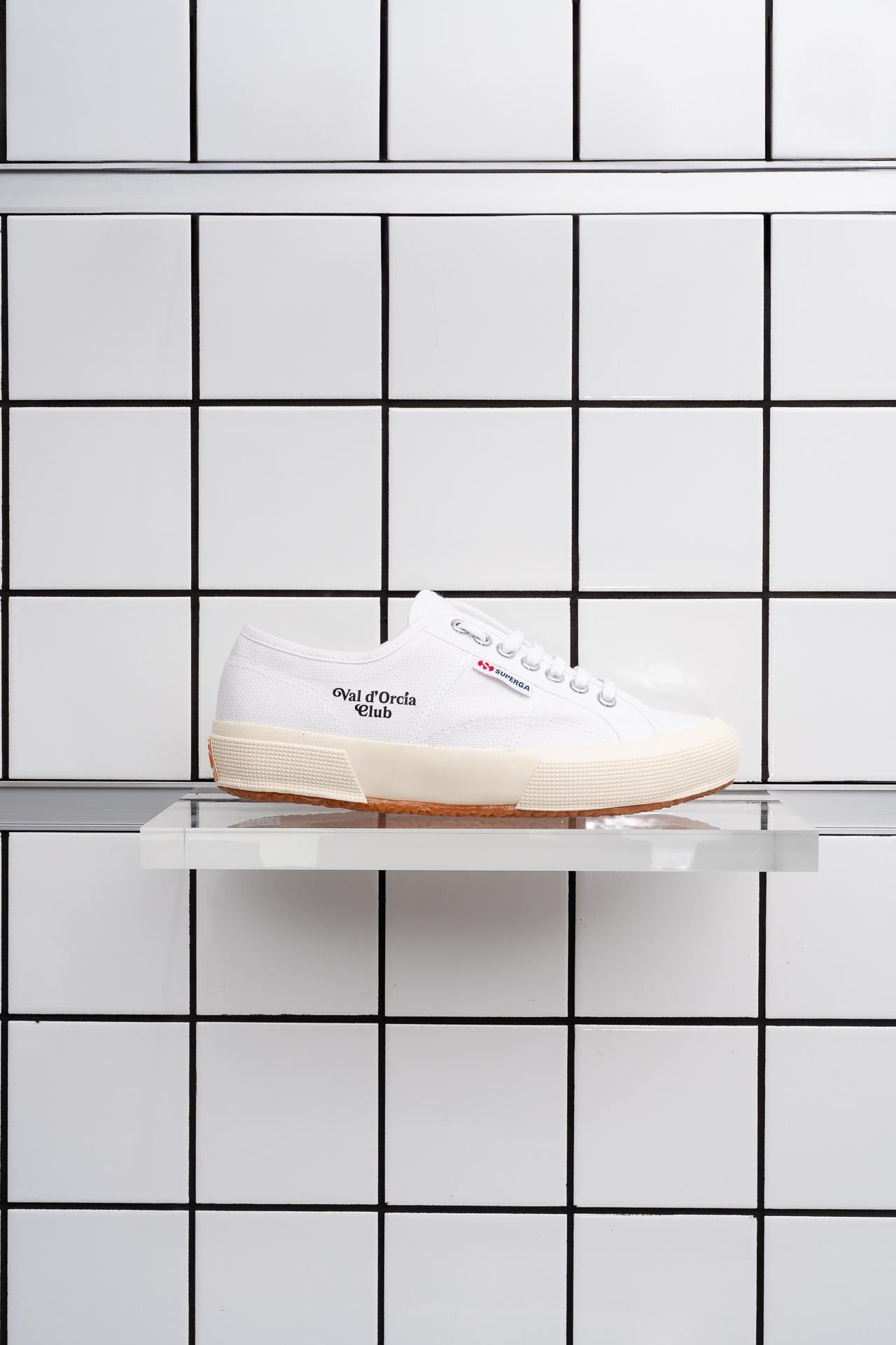 Superga x Val d'Orcia Club<BR/>Val d'Orcia Club sneakers S8161SW WHITE-OFFWHITE VAL D'ORCIA CLUB