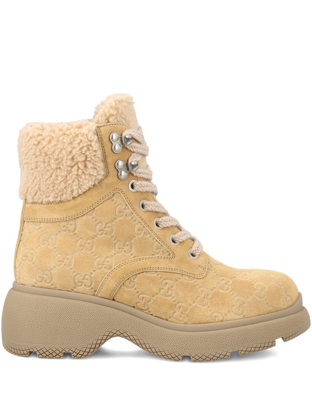 Lace-up ankle boot 836062 AAE259555 GUCCI