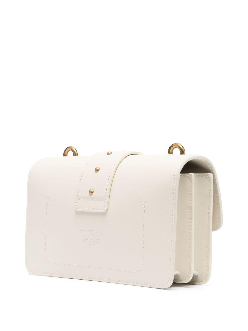 Mini Love One leather bag<BR/><BR/><BR/> 100059 A0F1Z14Q PINKO