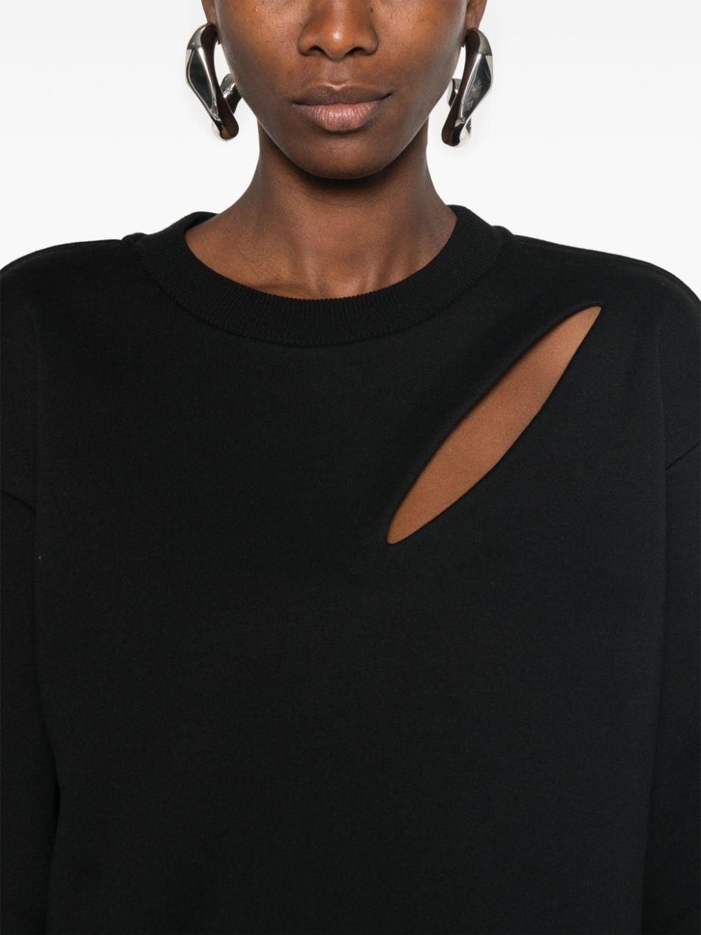 Logo-embroidered sweatshirt 794769 QLAC81000 ALEXANDER MCQUEEN