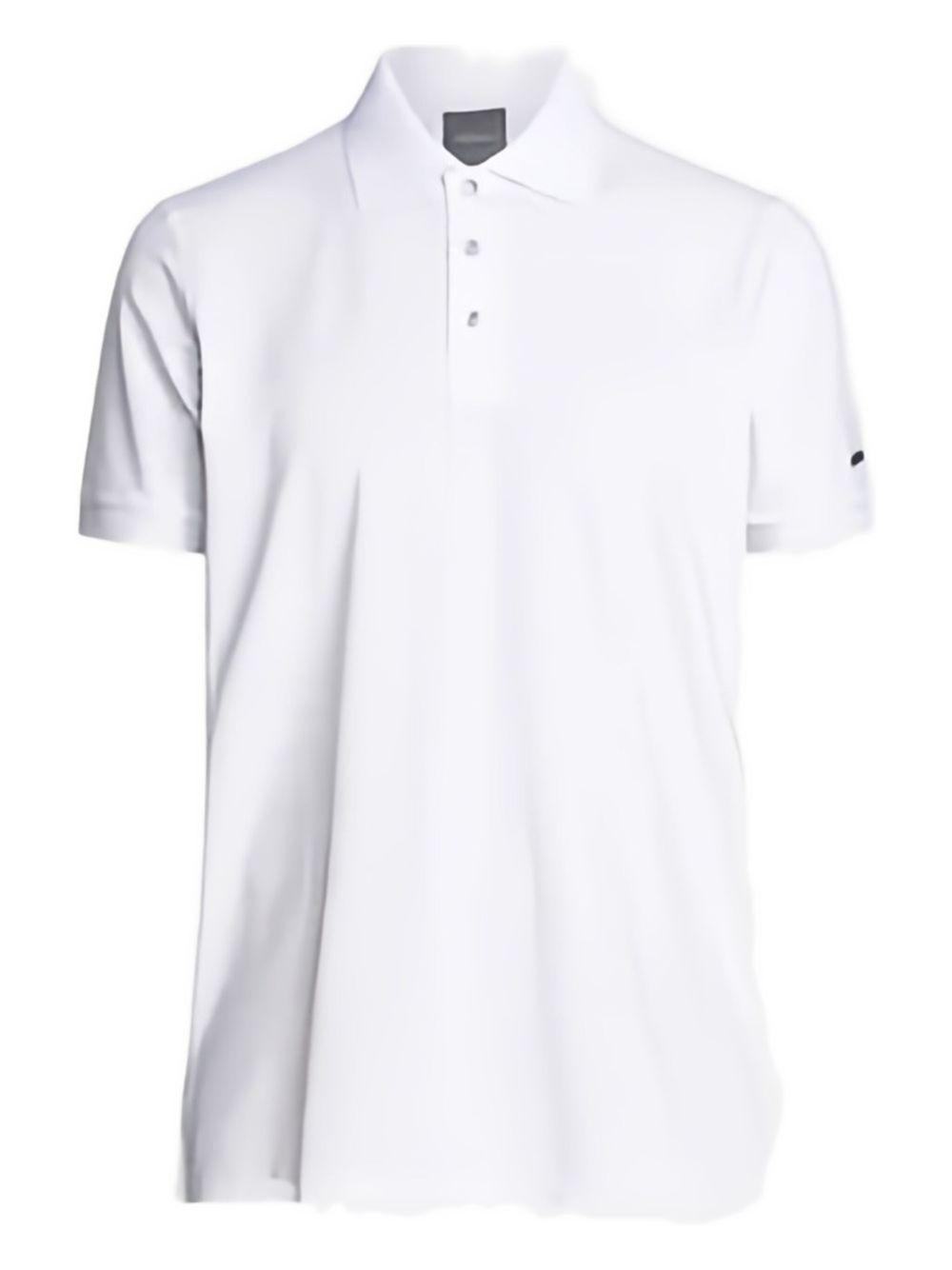 White front logo polo G77189070 WHITE PEAK PERFORMANCE