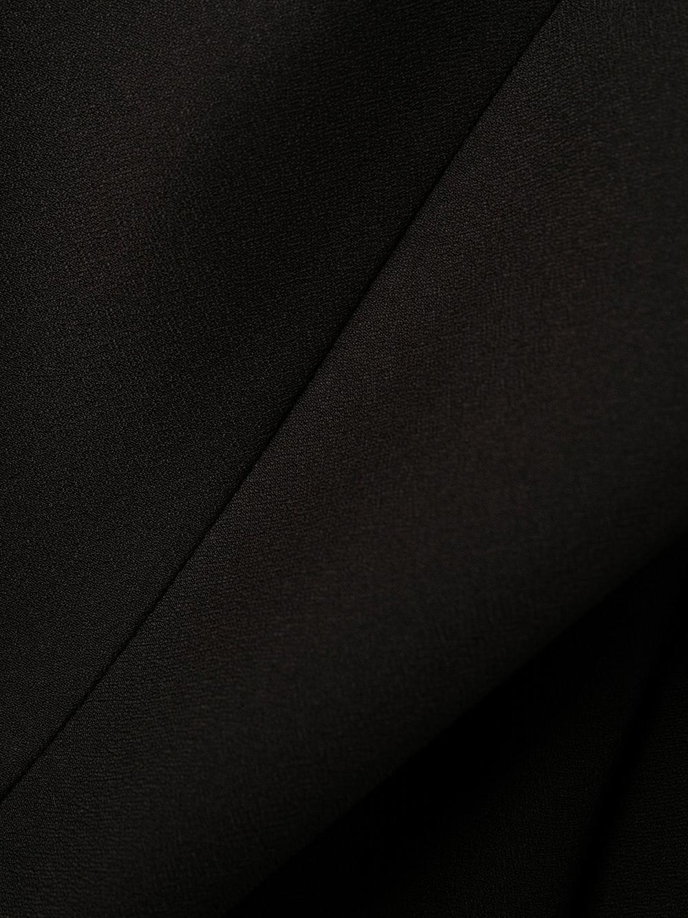 Sleeveless mini dress 695028Y3E30 1000 SAINT LAURENT