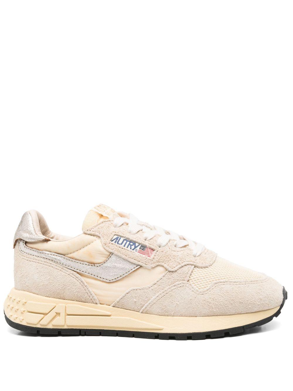 REELWIND LOW SNEAKERS WWLW UT24ECRU/PLATINUM AUTRY