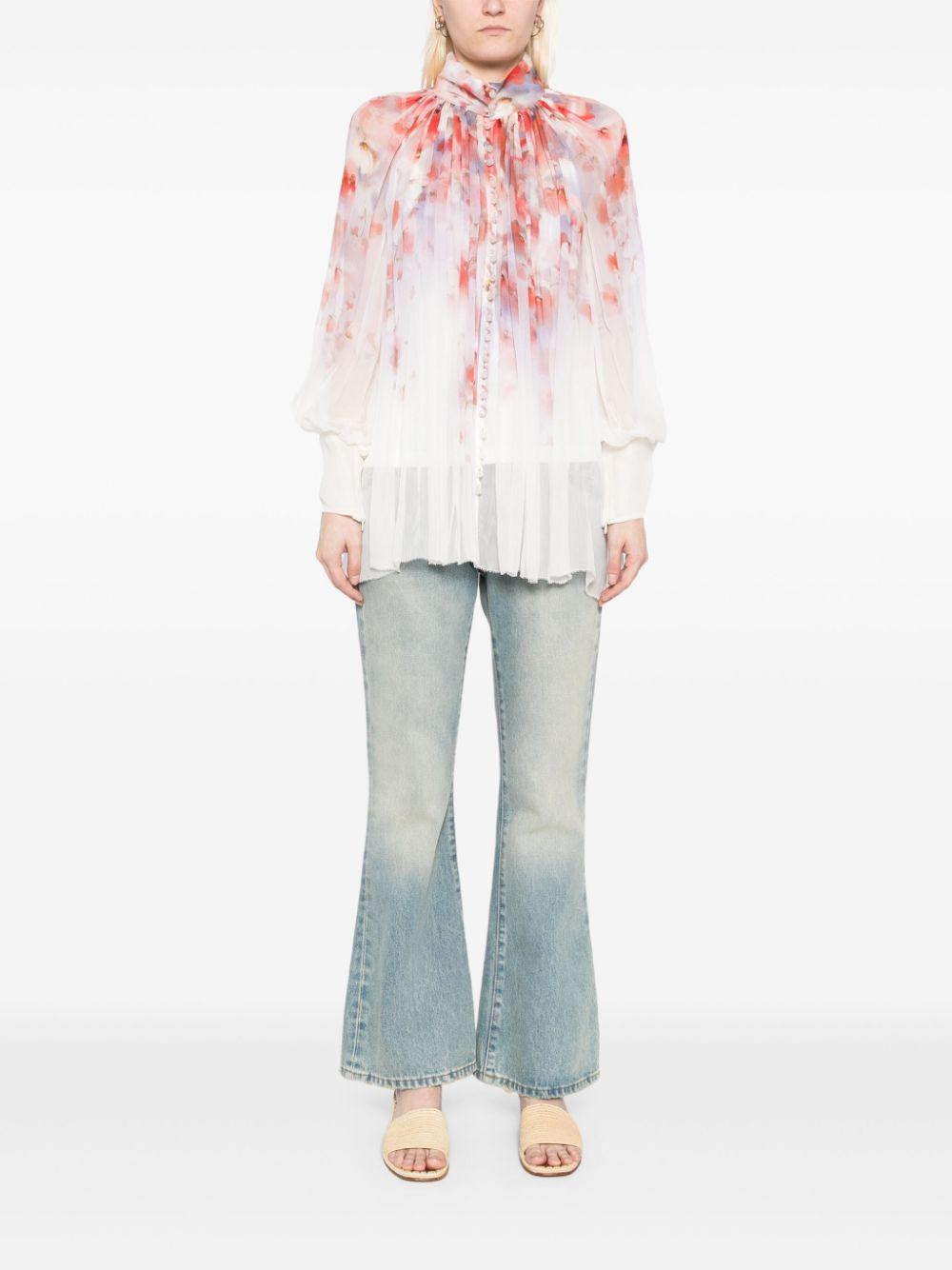 Crush smock blouse<BR/><BR/><BR/> 5768TR251 SCAFLO ZIMMERMANN