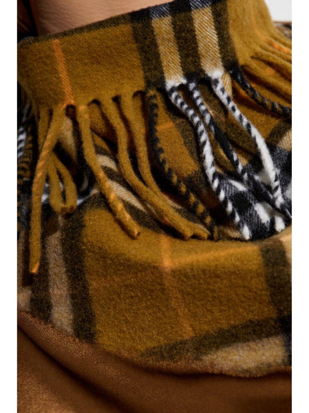 Blouse with high neck and fringes 8099116 C1428 BURBERRY
