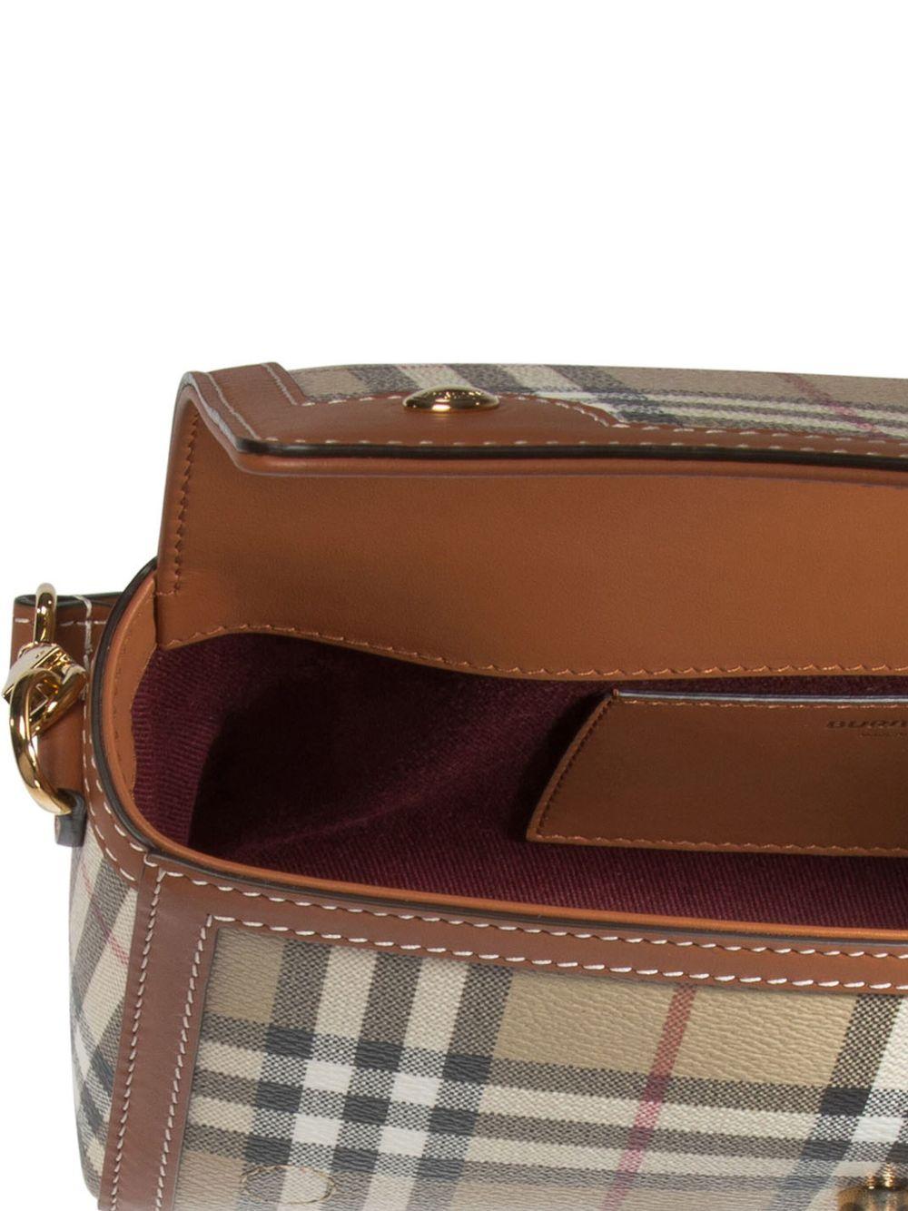 Small bowling briar bag 8092048 A9534 BURBERRY