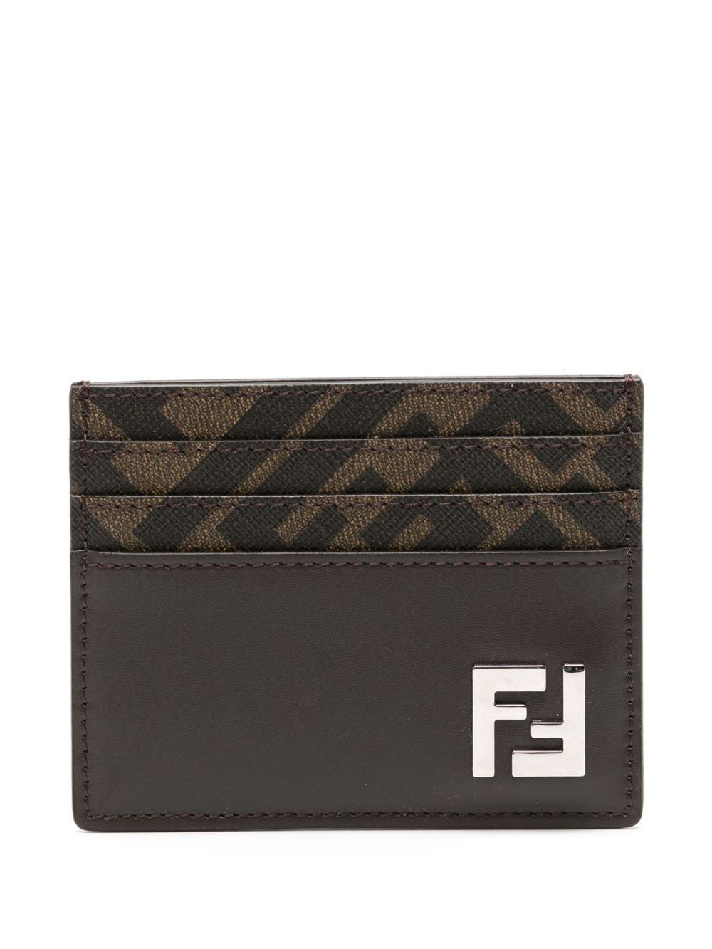 FF-plaque card holder<BR/><BR/><BR/> 7M0164 AFF2F1Q1C FENDI
