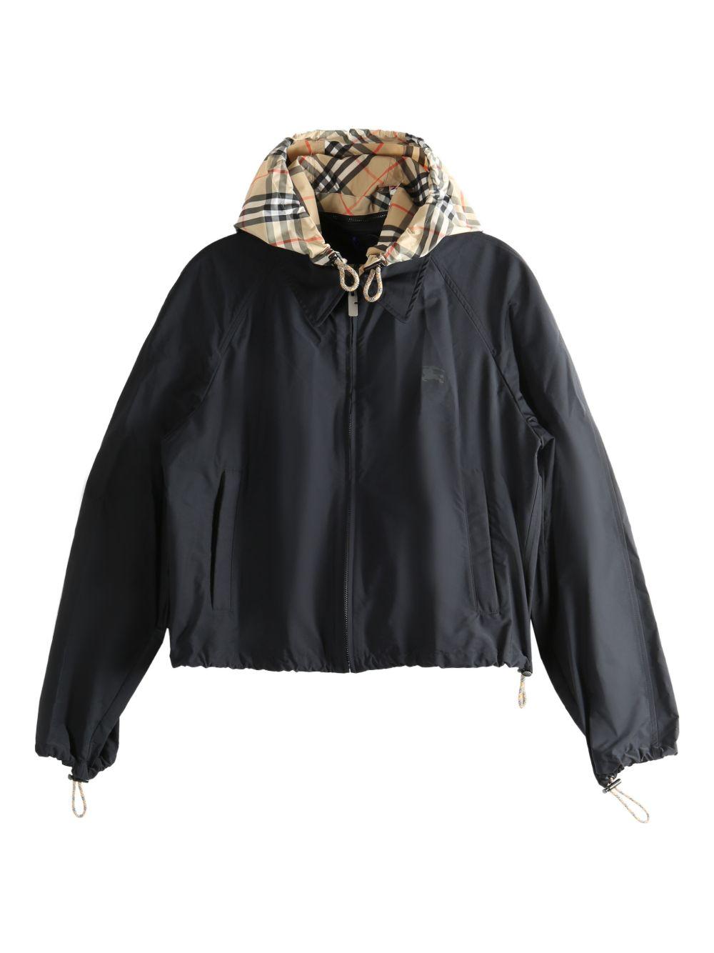 Cropped Newcott Hooded Jacket 8122027 A1189 BURBERRY